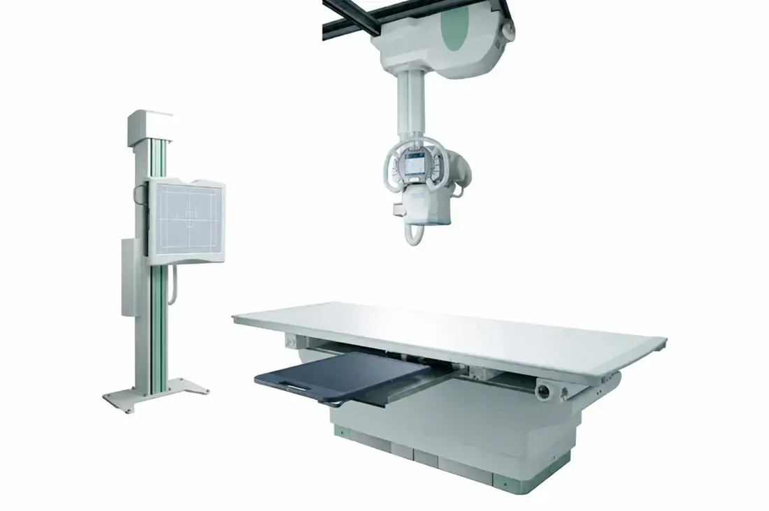 Stationary digital radiography system